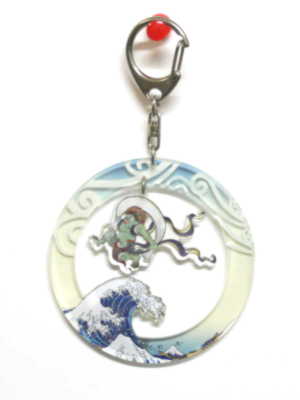 yurayura keyring fujin front side